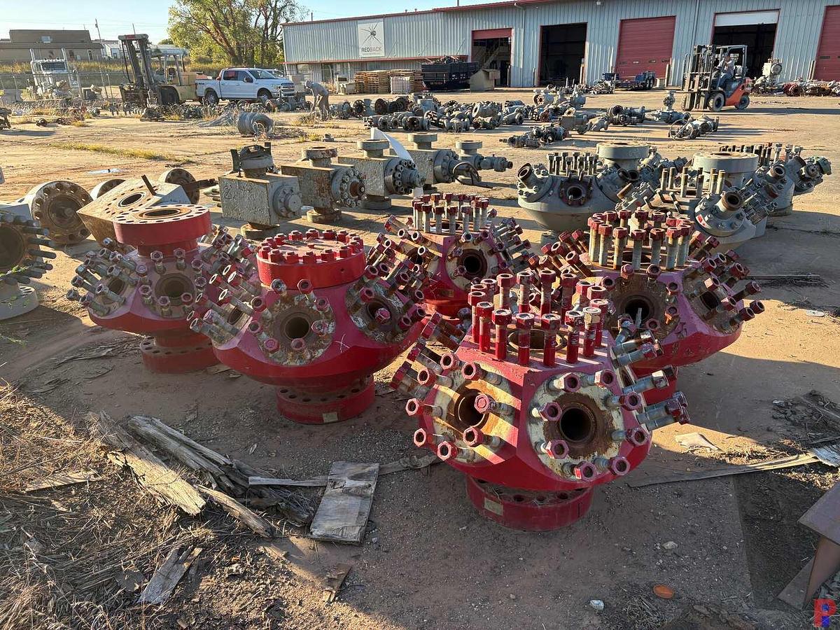 Used (5X$) (5) 7-1/16” 15K & 10K GOAT HEADS