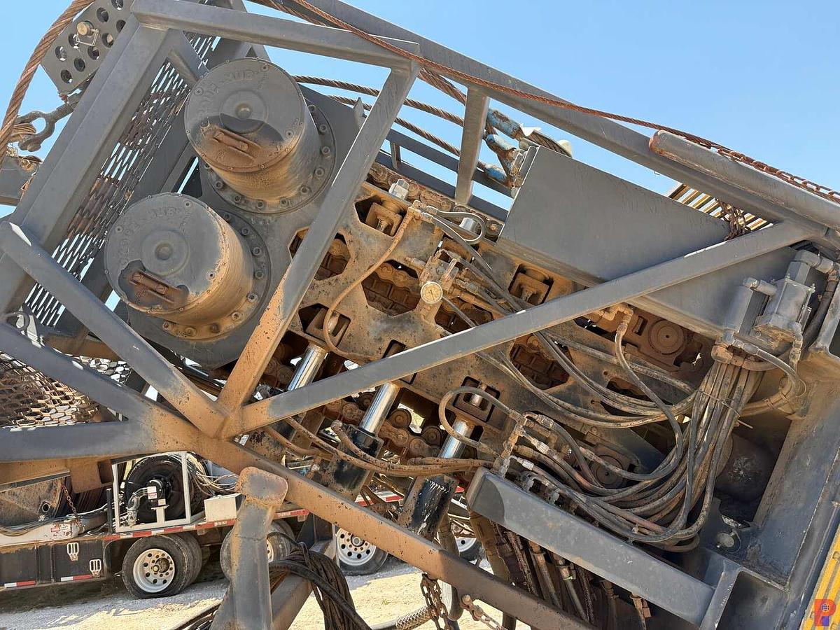 Used 2012 TOTAL EQUIPMENT AND SERVICE 15K 1-1/4” 4-AXLE COIL TUBING  TRAILER