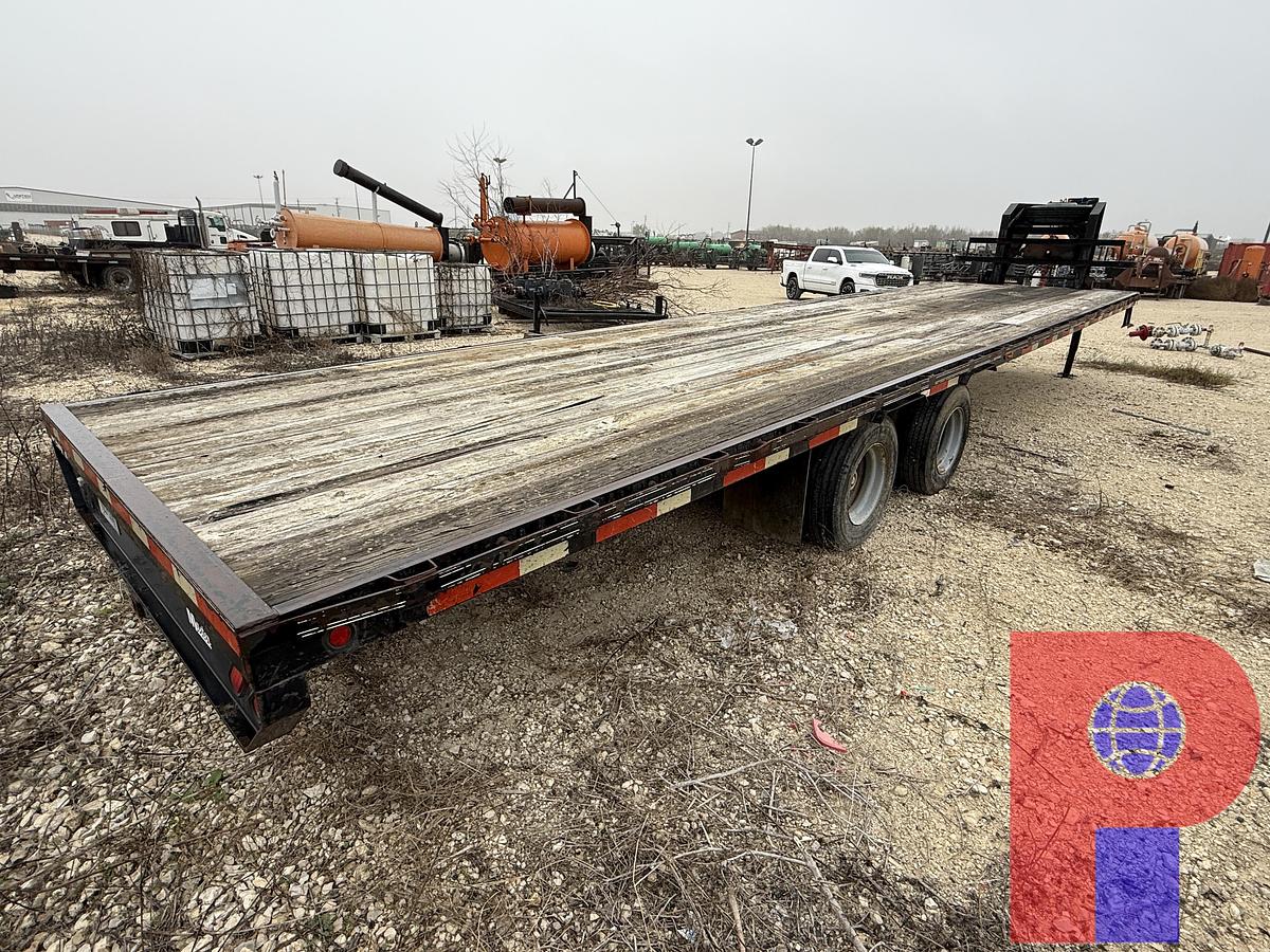 Used 2012 TRAIL MASTER 35’ X 102” FLEX T/A DUAL WHL GOOSENECK TRAILER