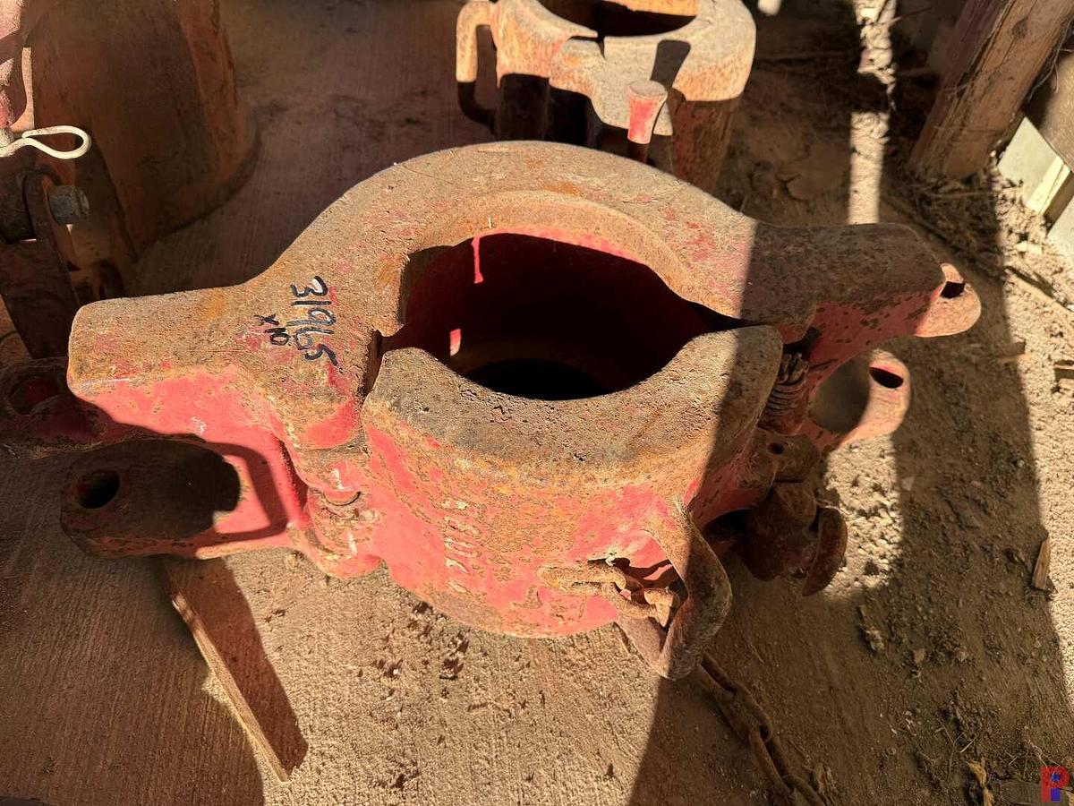 Used BACK LEFT FLOOR SECTION OF (10) 50 - 150 TON AOT & WILSON SIDE LATCH ELEVATORS