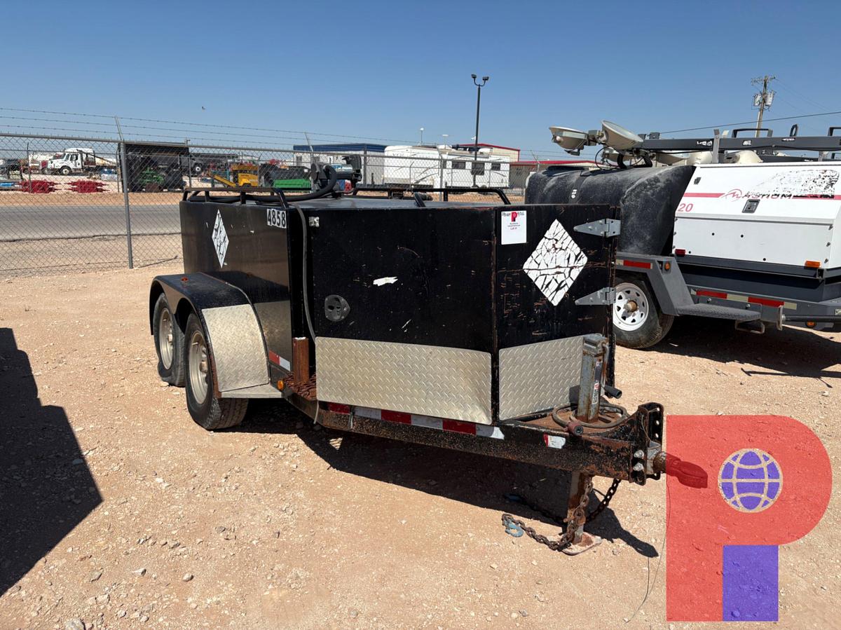 Used 2012 AXIS PRODUCTS T/A BUMPER PULL FUEL TRAILER