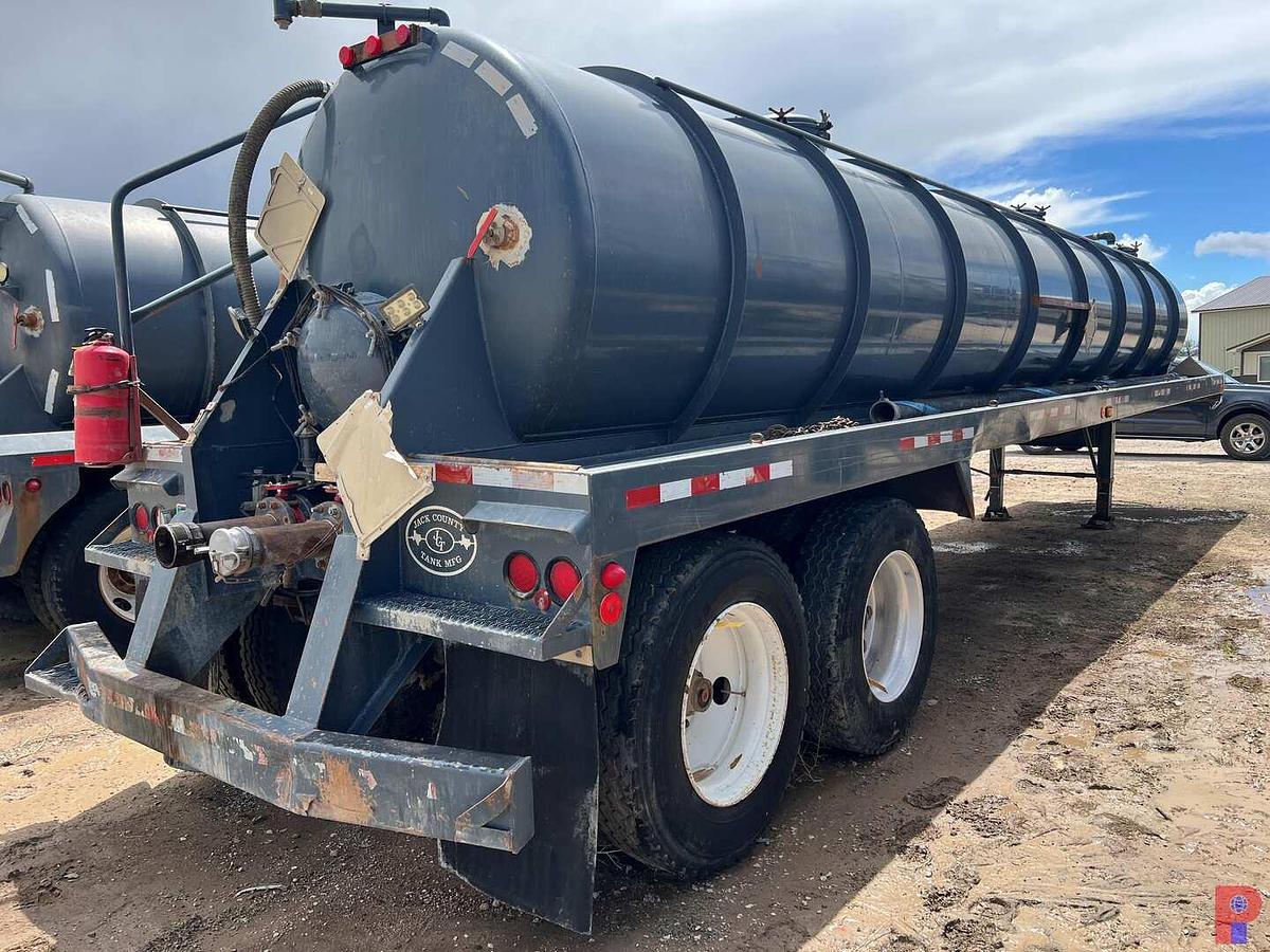 Used 2008 JACK T/A 150BBL STEEEL VACUUM TRAILER