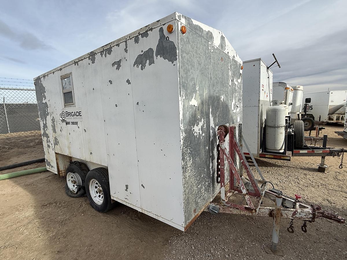 Used 2001 TRRY 12’ T/A BUMPER PULL DOGHOUSE TRAILER