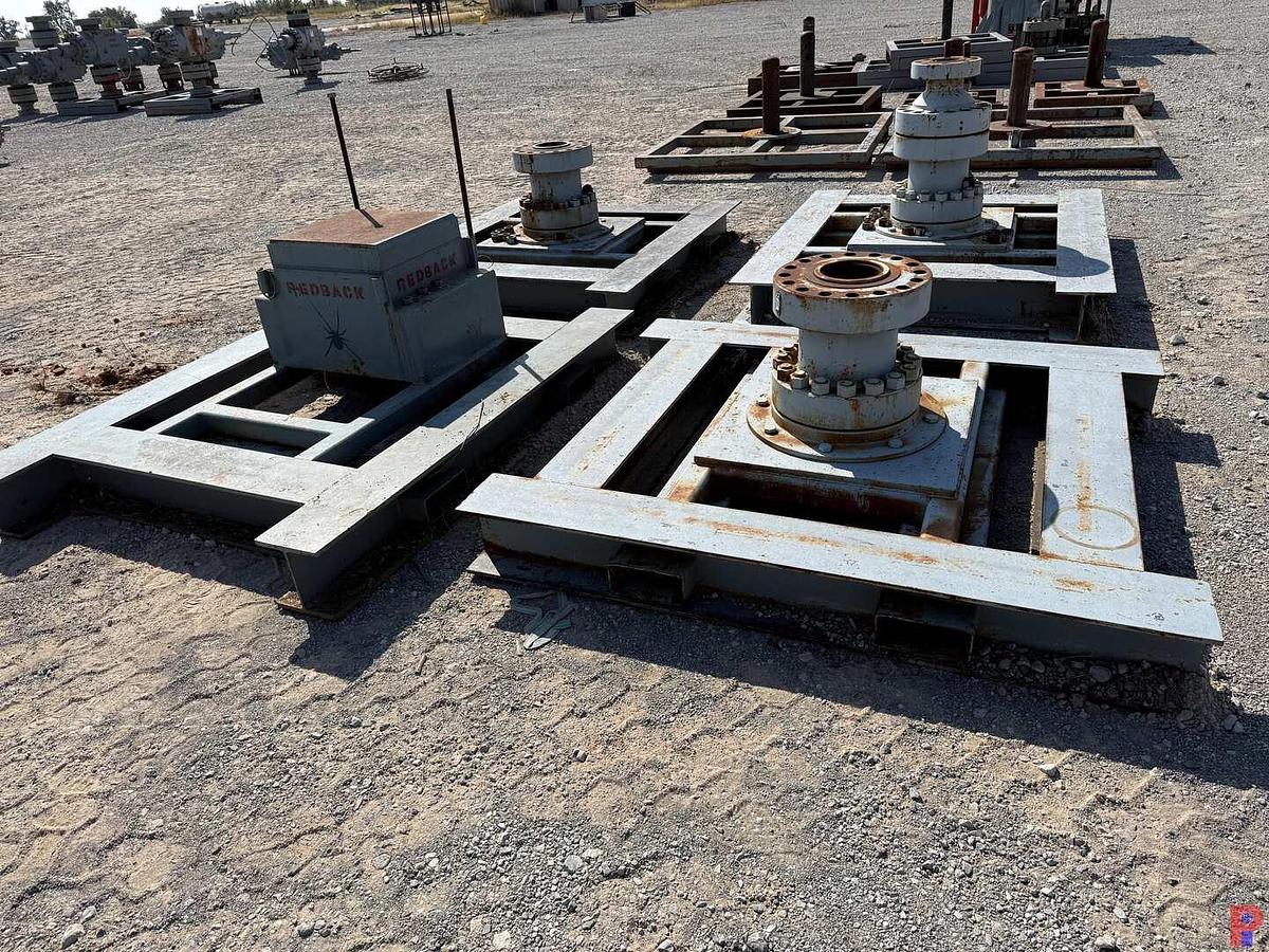Used (4) 7’ X 6’ FRAC VALVE / BOP TRANSPORT SKIDS