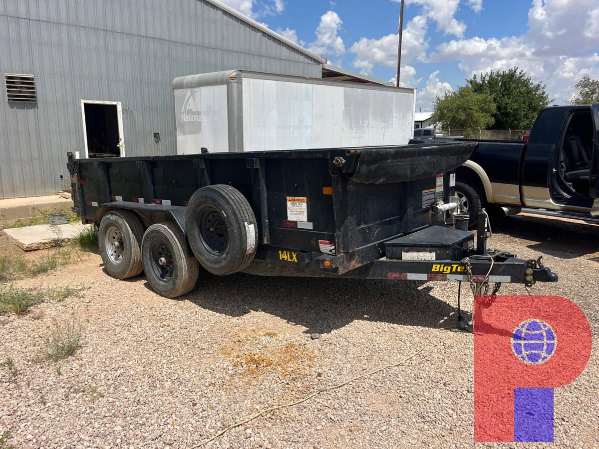 Used 2020 BIG TEX 14LX 14’ T/A DUMP TRAILER