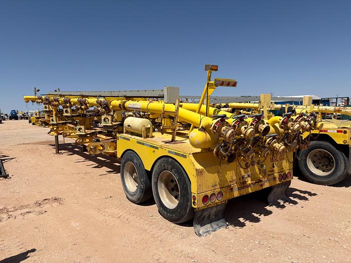 Used 2014 MERTZ 50’ 12-ARM T/A FRAC MANIFOLD TRAILER