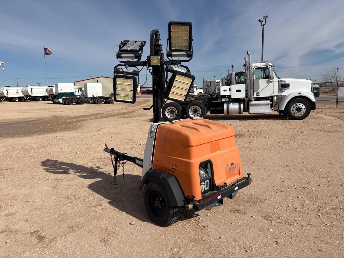 Used 2018 GENERAC MLT6SMD 6KW S/A BUMPER PULL LED LIGHT TOWER