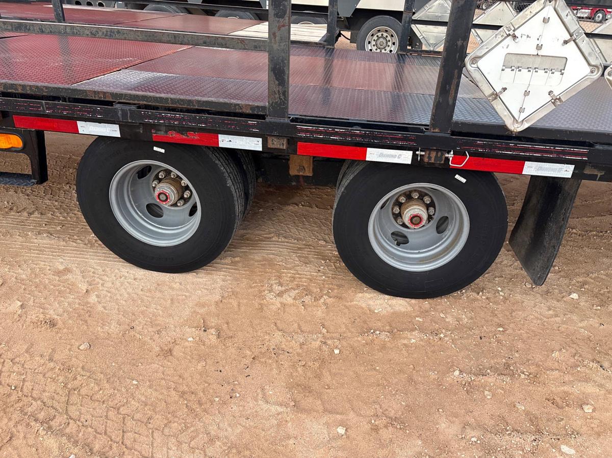 Used 2021 ROADCLIPPER DIAMOND C 40’ X 102” T/A GOOSENECK TRAILER