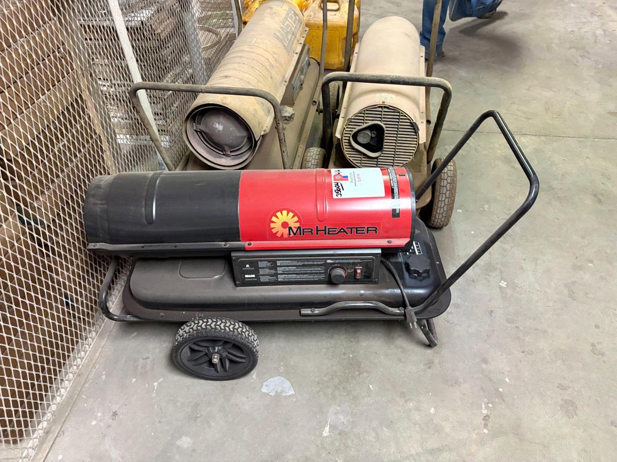 Used (3) portable shop heaters
