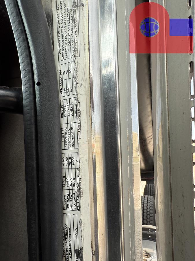 Used 2014 PETERBILT 388 T/A DUMP TRUCK