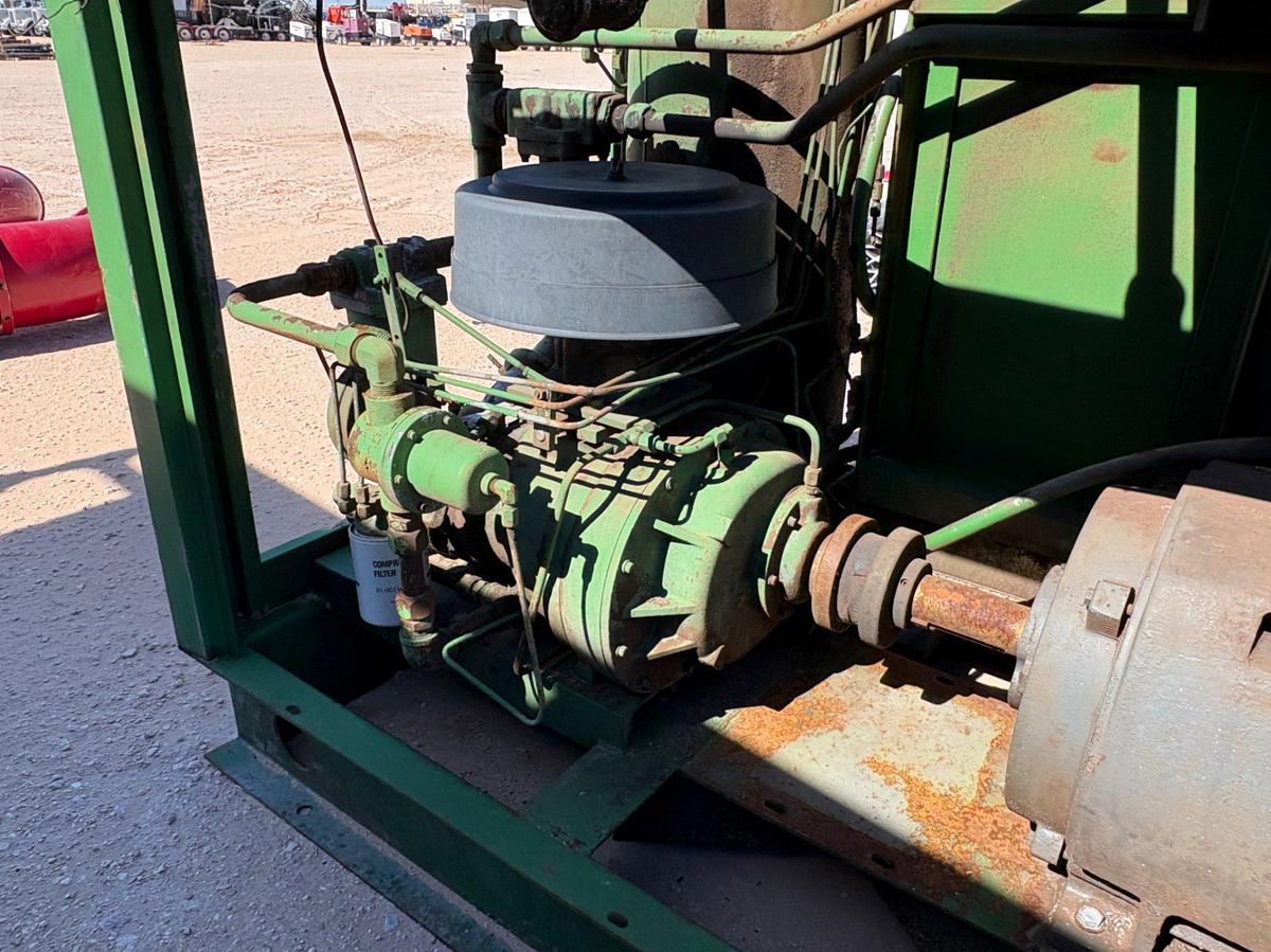 Used Sullair model: 12B-50H 200cfm electric air compressor