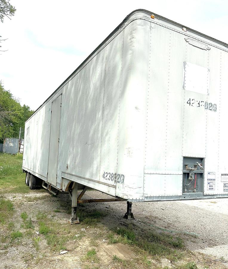 Used 1985 TRAILMOBILE 45' DROP DECK STORAGE TRAILER