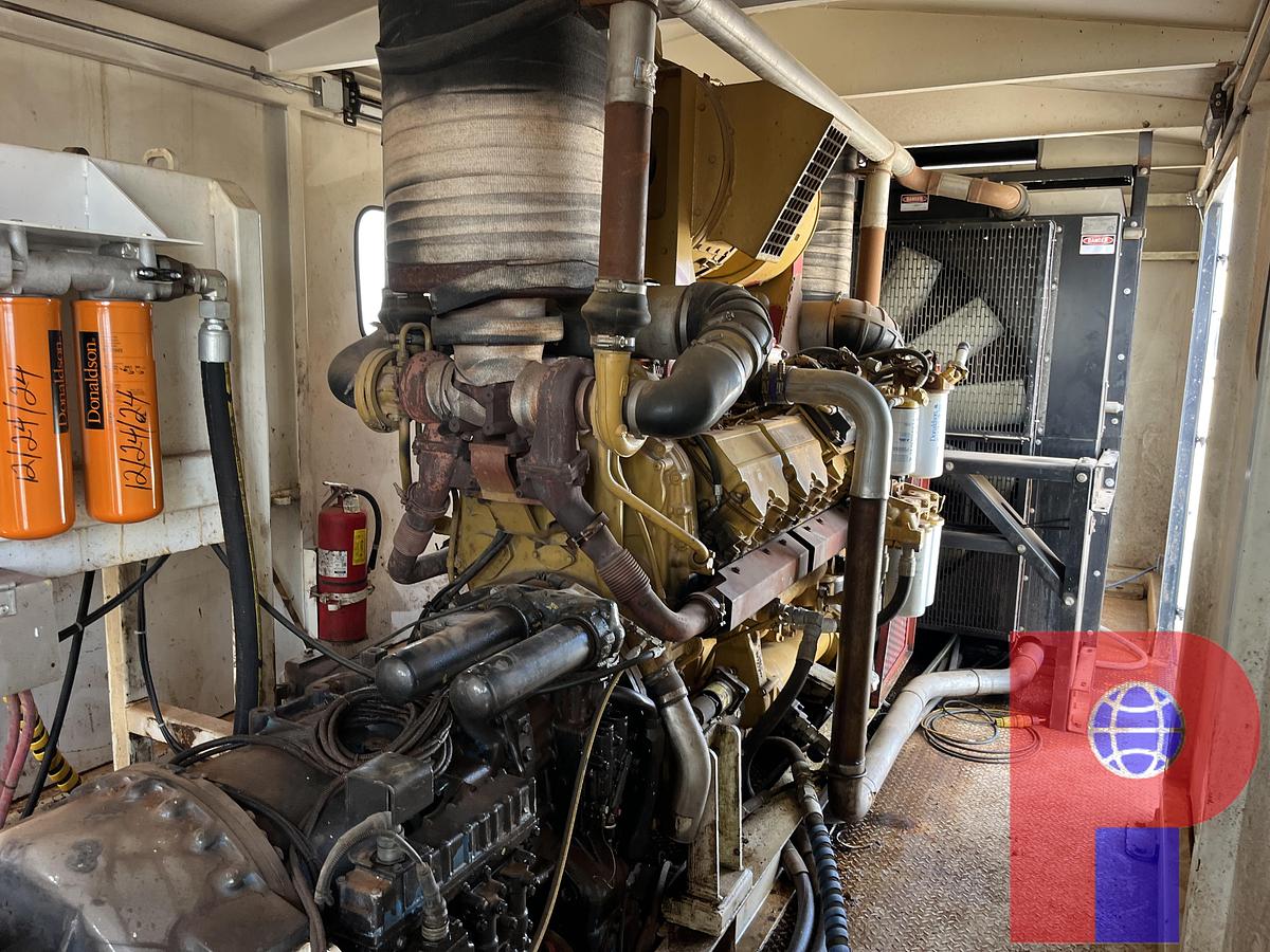 Used Kerr QWS 1,000HP Quintaplex Well Service Pump P/B: CAT C-32 Diesel Engine