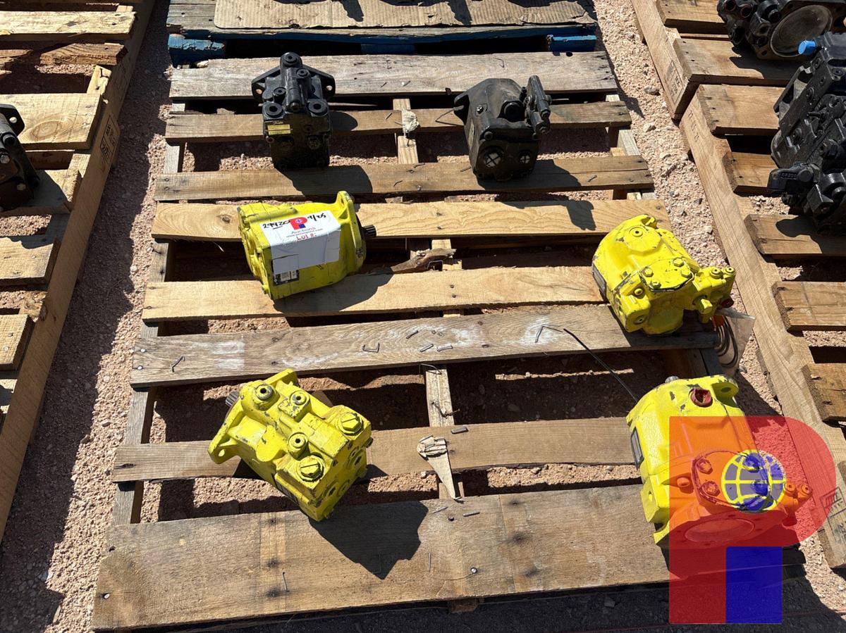 Used (6) SUNSOURCE HYDRAULIC MOTORS