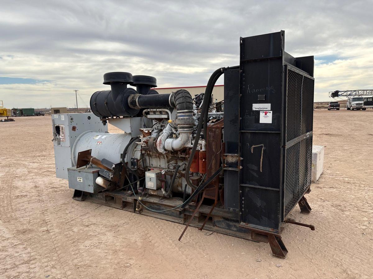 Used Detroit Diesel 100DSEB 890KW 3-phase generator