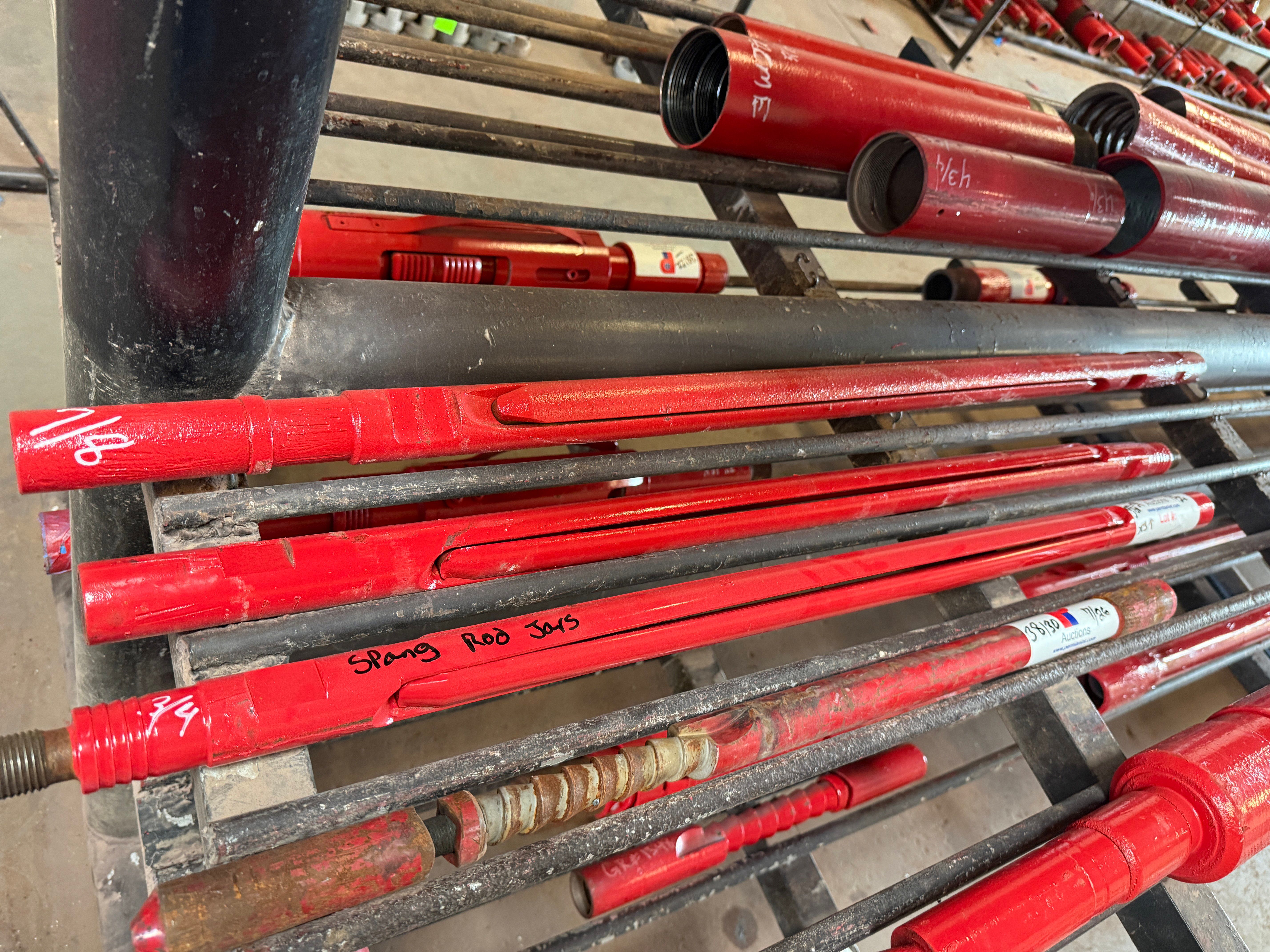Used (3 x $) 3/4”-7/8” SPANG ROD JARS