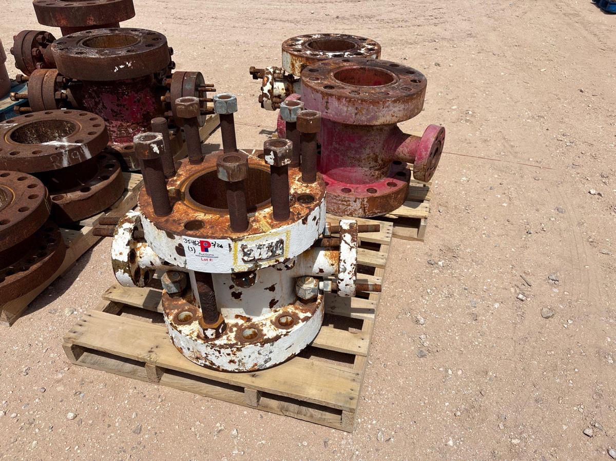 Used (3) 11” x 3” fluid/mud crosses