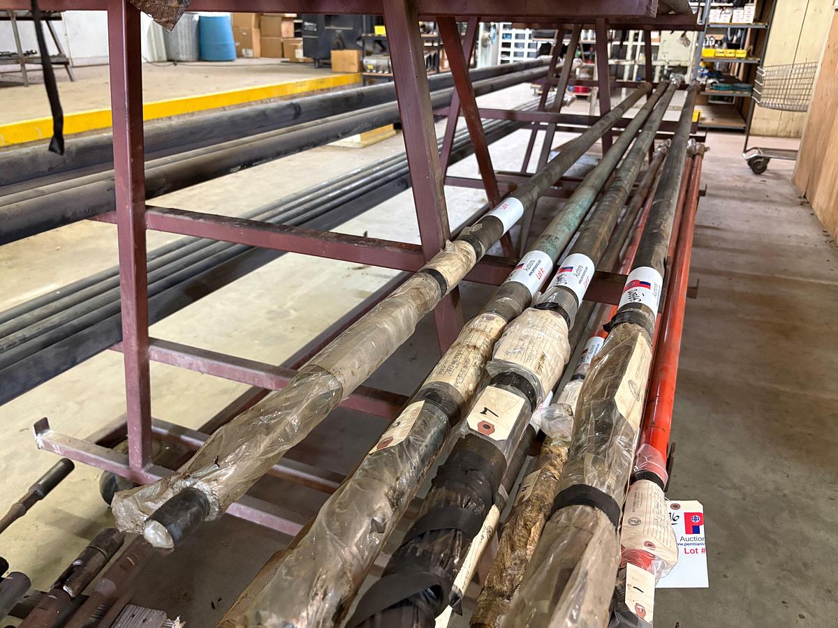 Used 2” x 1-1/2” x 10’, 40 PARING, Nicarb barrel SS trim rod