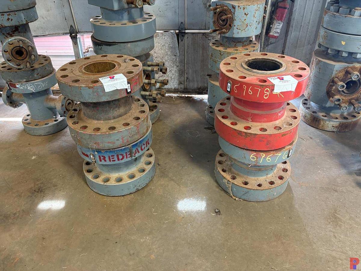 Used (4X$) 7-1/16” X 16” 15K SPACER SPOOLS