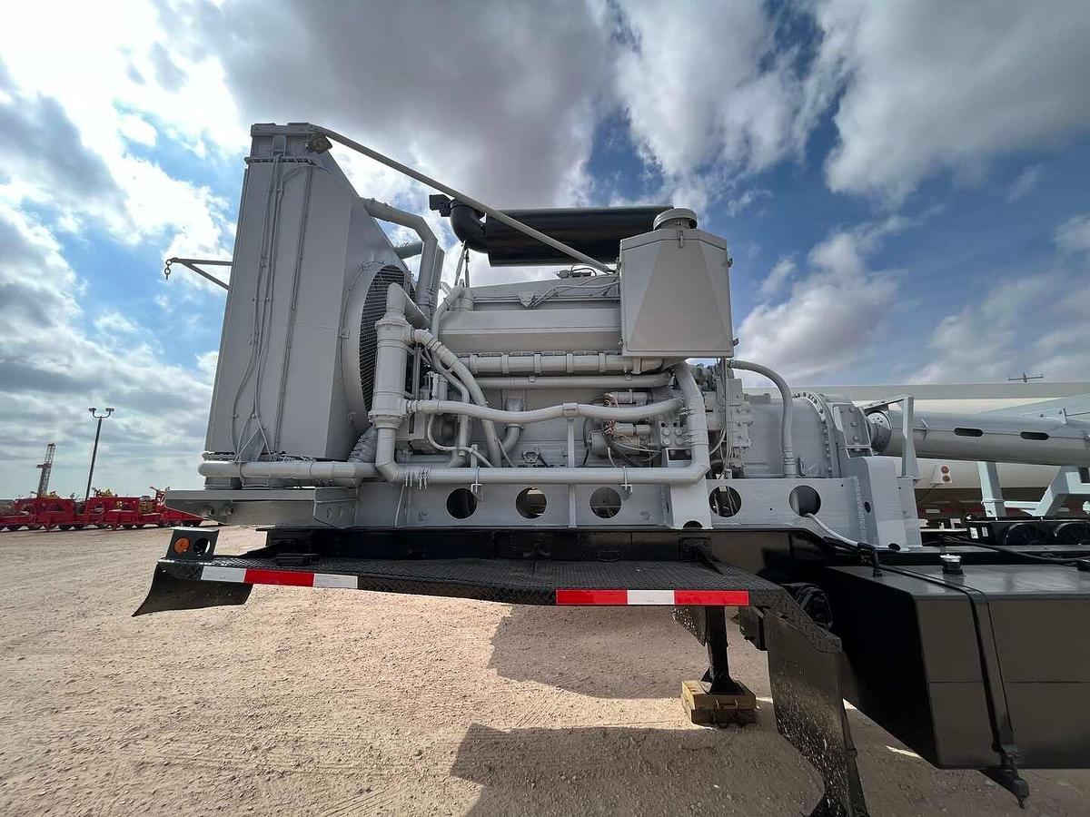 Used GARDNER DENVER 2250HP TRIPLEX FRAC PUMP TRAILER