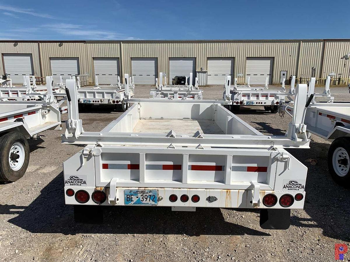 Used 2018 BROOKS BROTHERS TRAILERS  21’ T/A PINTLE HITCH POLE TRAILER