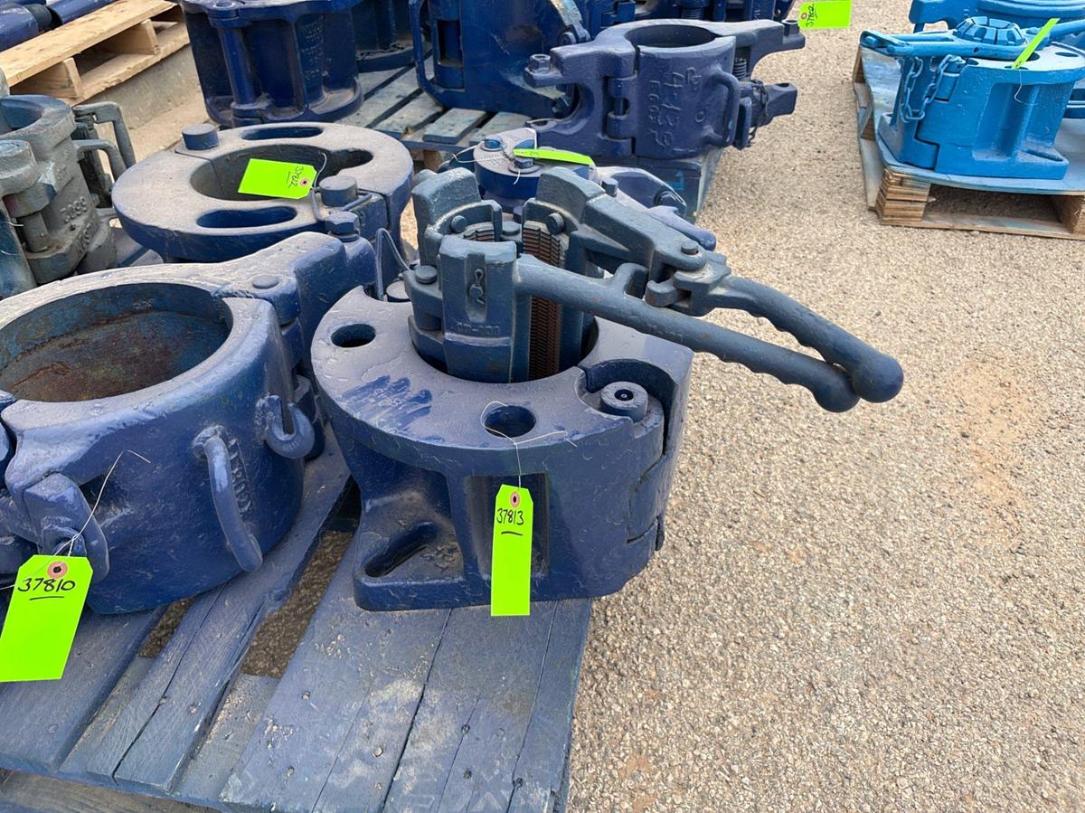 Used AOT 4-1/2” manual slip bowl W/ slips