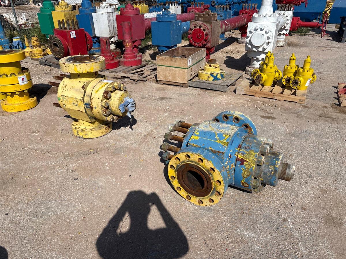 Used (2) 7-1/16” 10k frac valve bodies