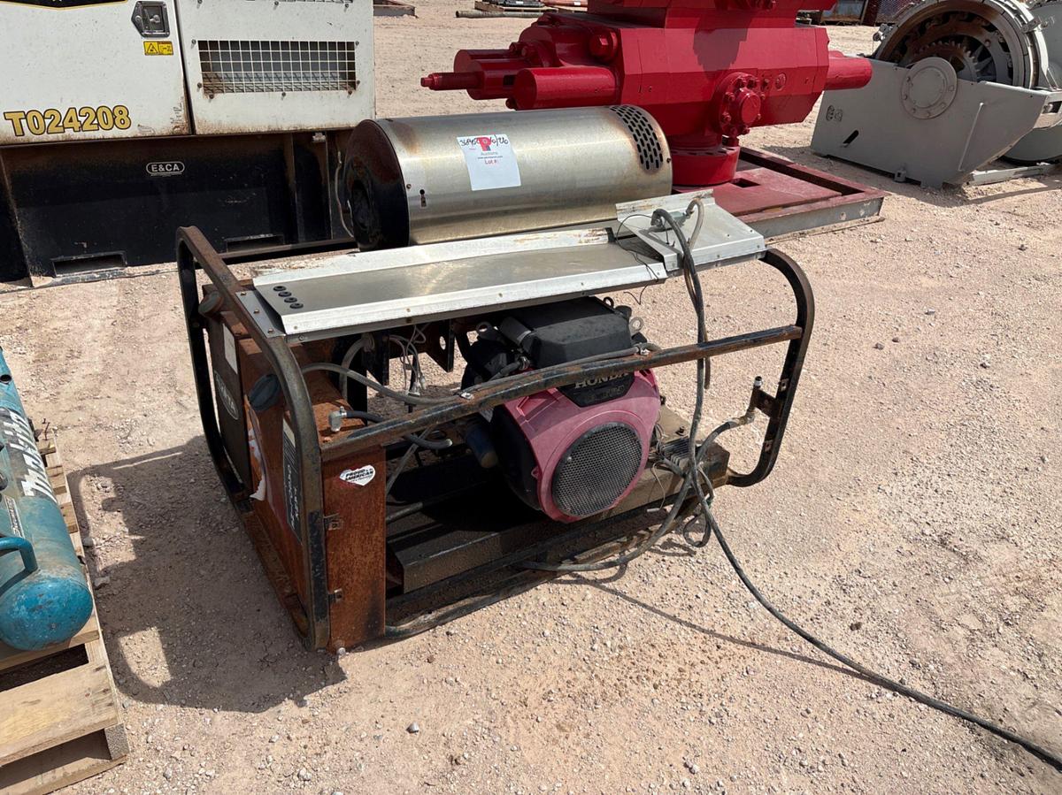 Used Alkota hot water pressure washer, incomplete