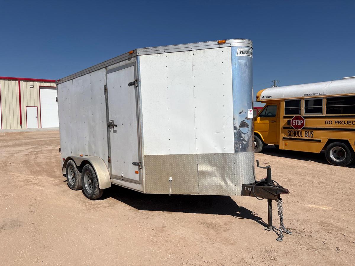 Used 2013 HAULMARK 16’ X 7’ T/A BUMPER PULL EMERGENCY SHOWER TRAILER