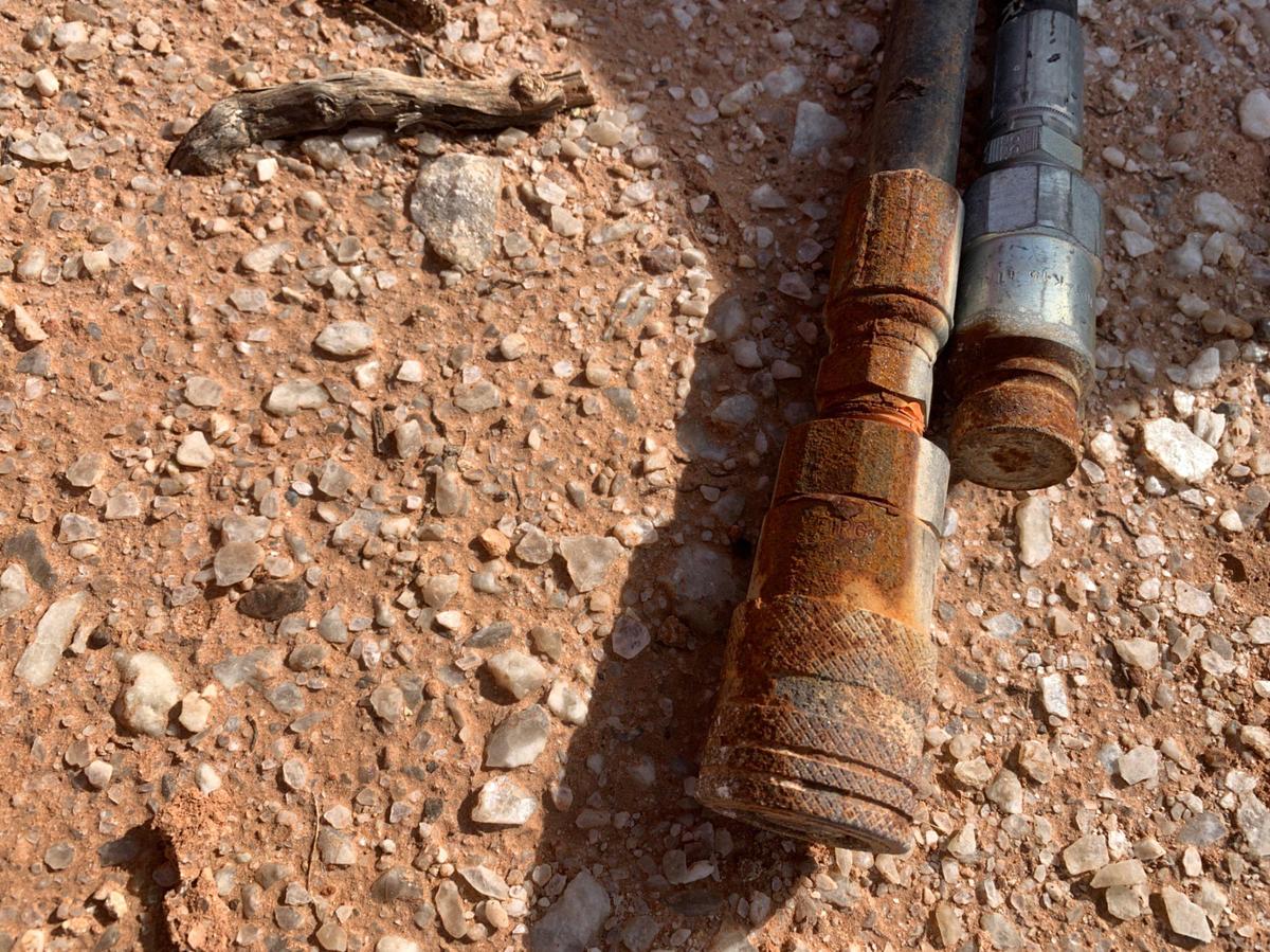 Used 64” Hydraulic Sweepster and 56” Hydraulic Tiller for Skid Steer