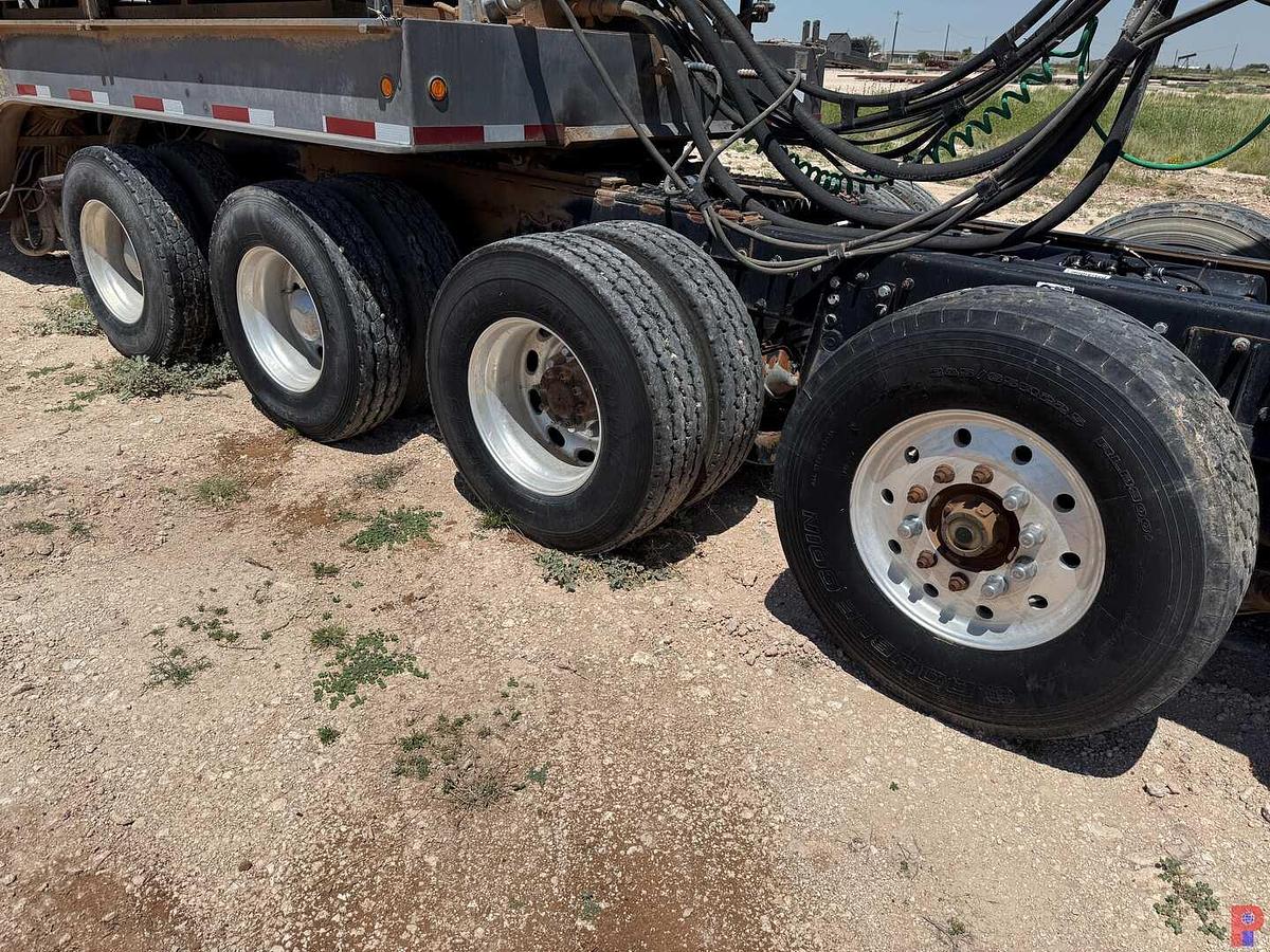 Used 2013 PETERBILT 367 QUAD AXLE COIL TUBING HAUL TRUCK