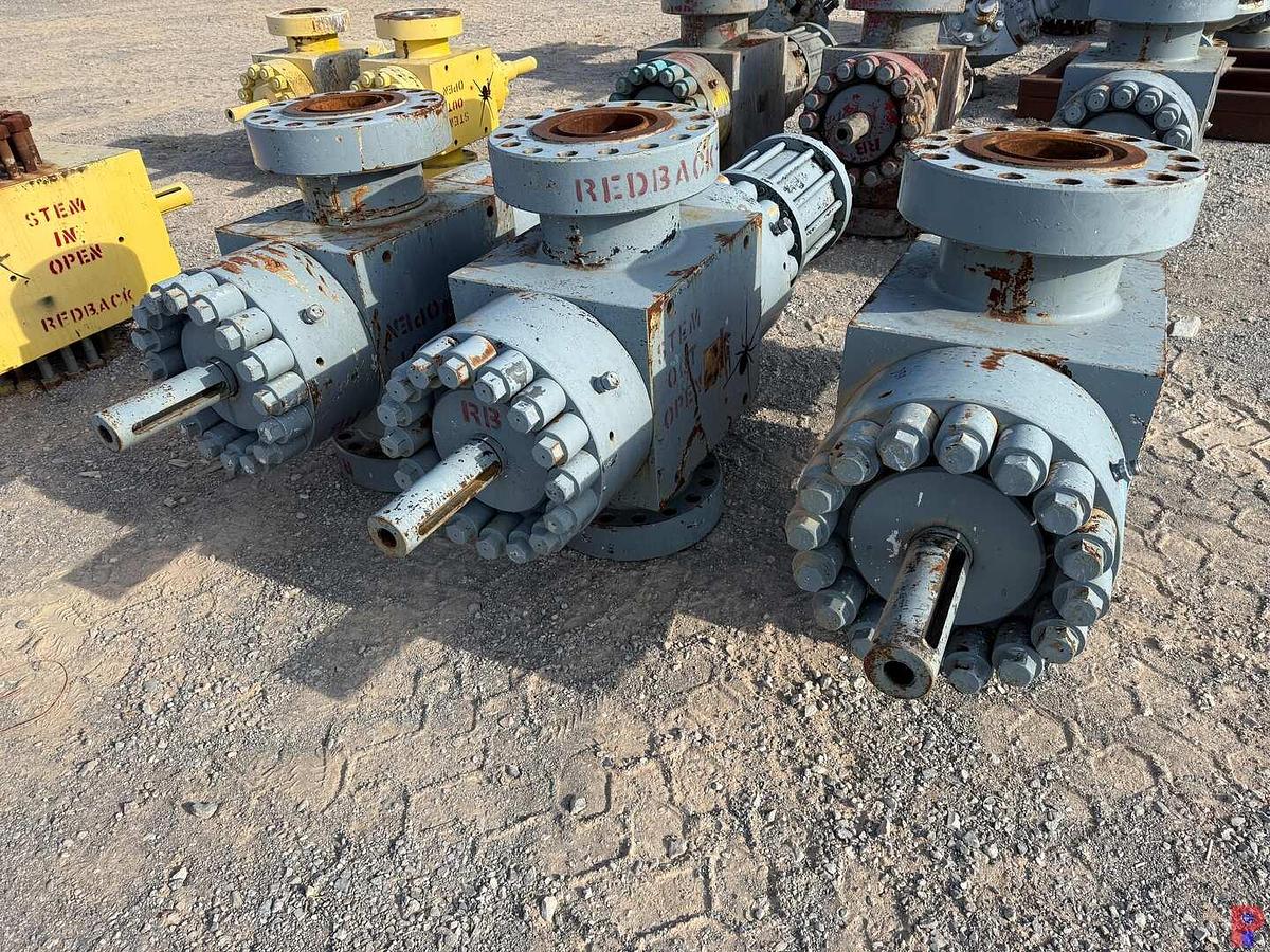 Used (3 X $) 7-1/16” 15K WP HYDRAULIC FRAC VALVES
