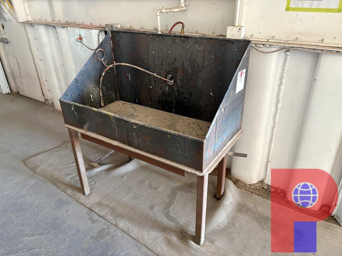 Used 46” X 24” X 50” PARTS WASHER SINK