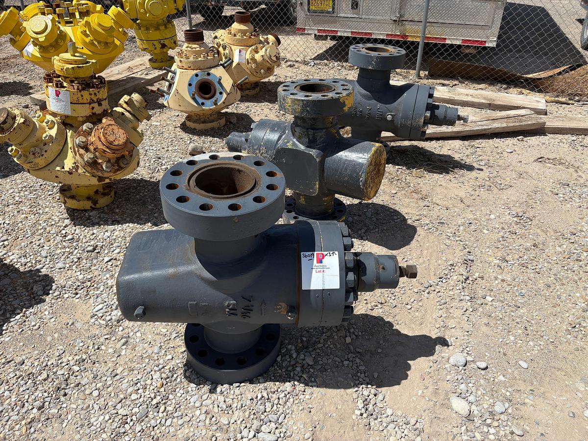 Used (3x$) (3) 7-1/16” 5K gate valves