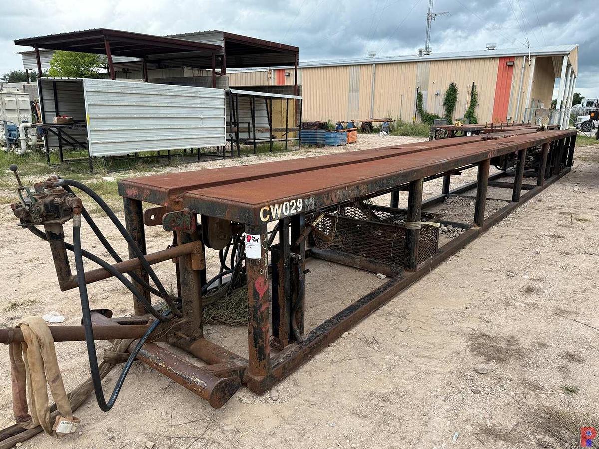 Used 40’L X 50”W X 45”H SKIDDED CATWALK