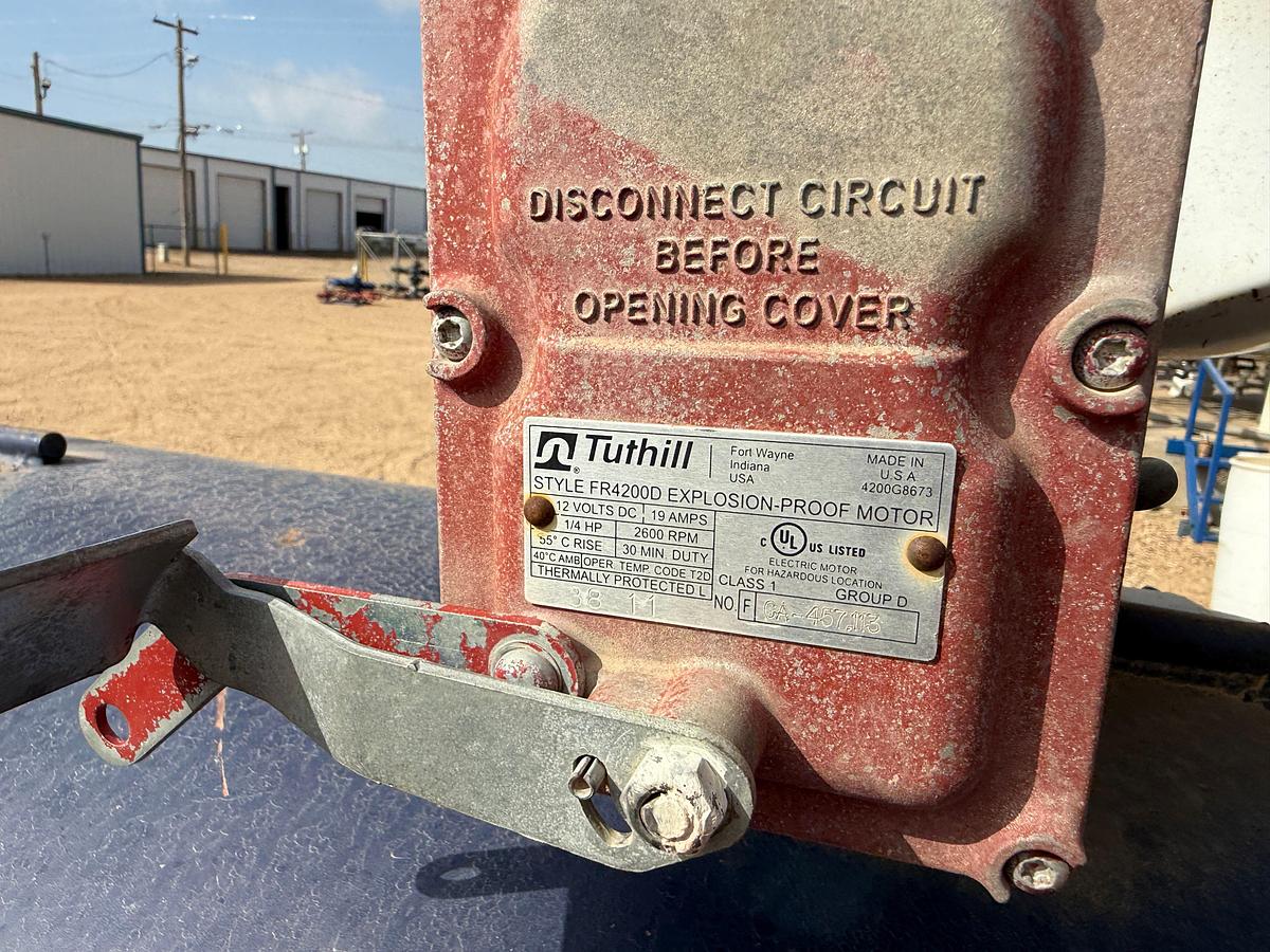 Used 2001 HERRING WELDING 250 GAL. S/A FUEL TRAILER