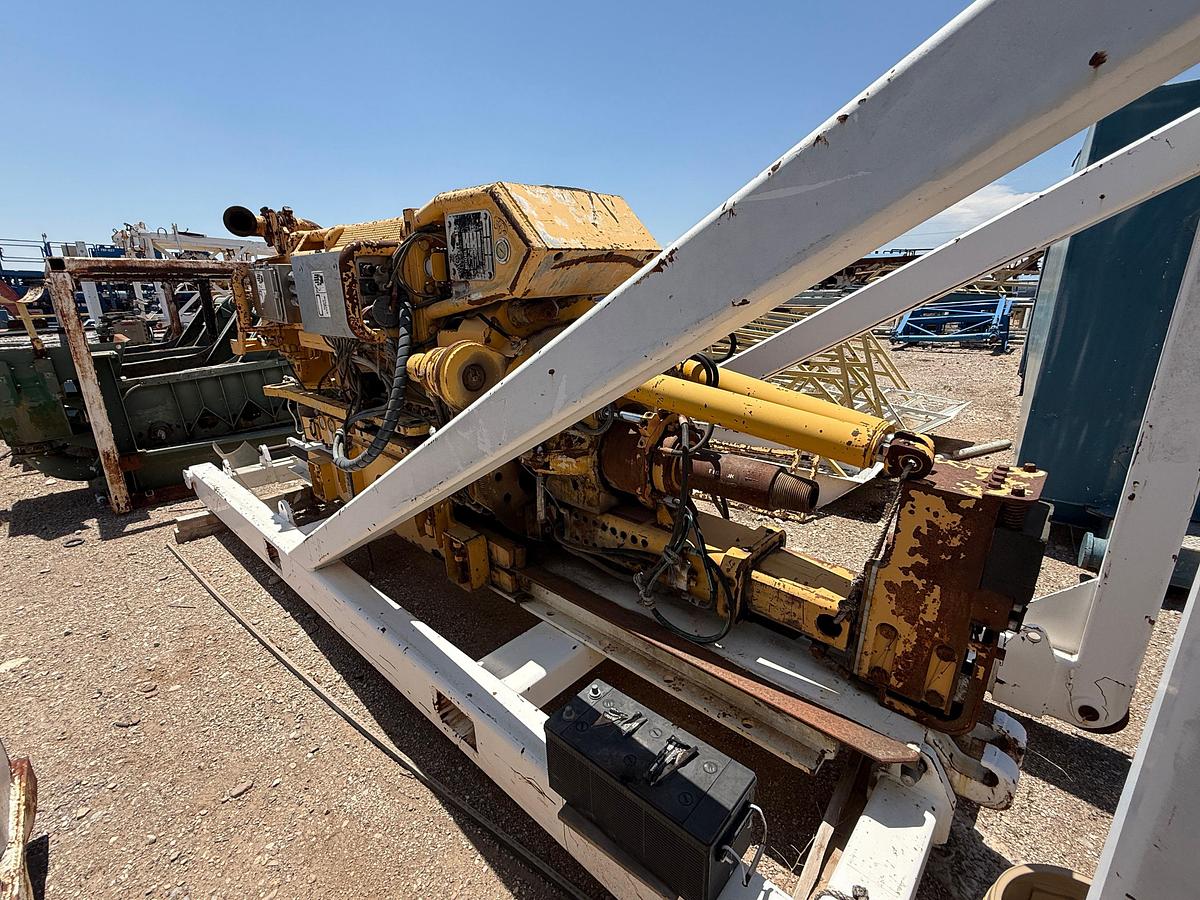 Used CANRIG MOD 4017AC-122 175-TON NC-46 CONN 5K WP TOP DRIVE W/ TRANSPORT SKID