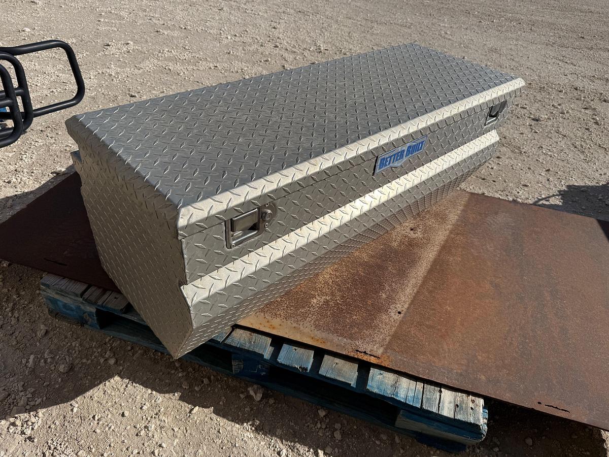 Used BETTER BUILT 48” X 21” X 19” TOOL BOX & (1) SMALL TOOL BOX