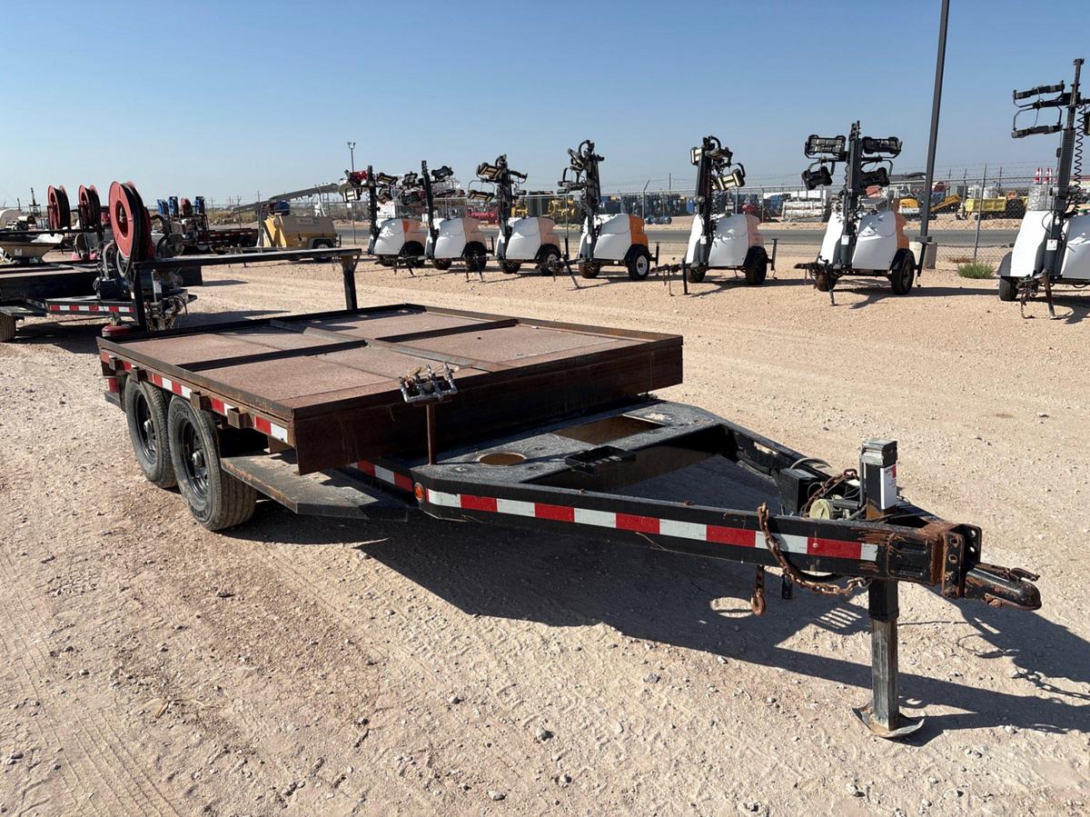 Used 2018 SAGE OIL VAC  12’ X 88” T/A BUMPER PULL LUBE TRAILER