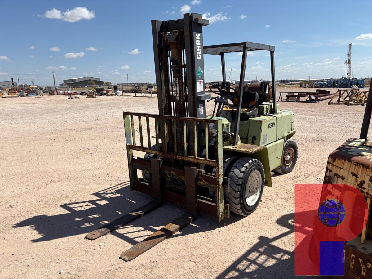 Used CLARK C500-Y80 8,000LBS PROPANE FORKLIFT