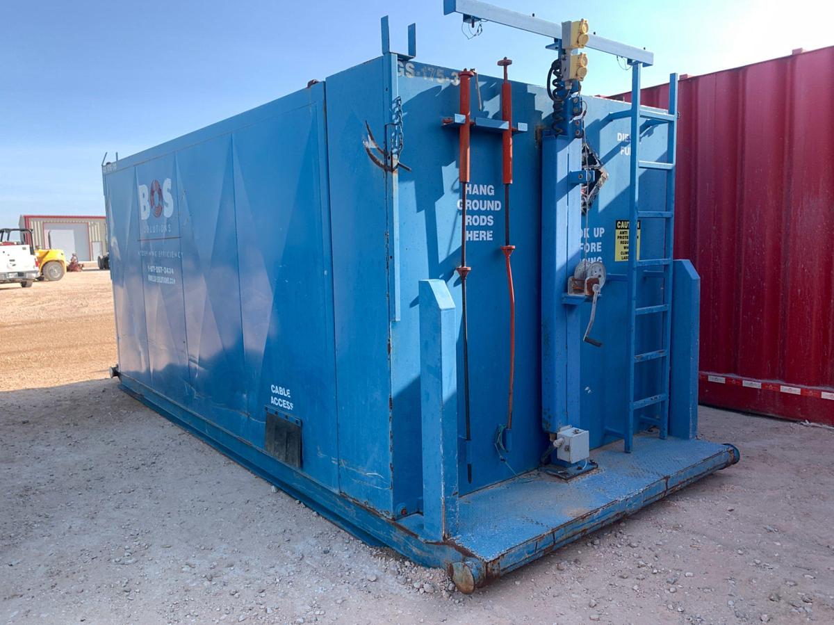 Used 22’L x 8’W x 9’T  Skidded Generator House