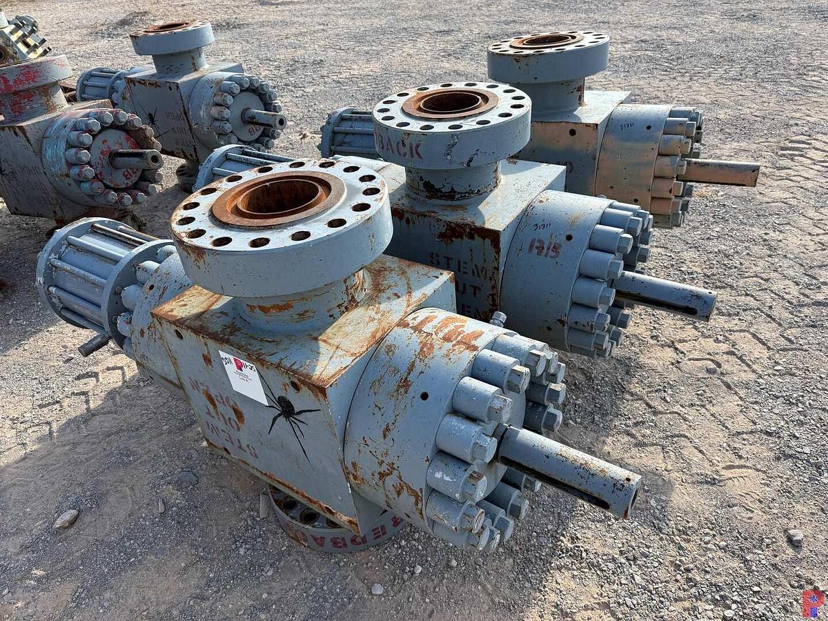 Used (3 X $) 7-1/16” 15K WP HYDRAULIC FRAC VALVES