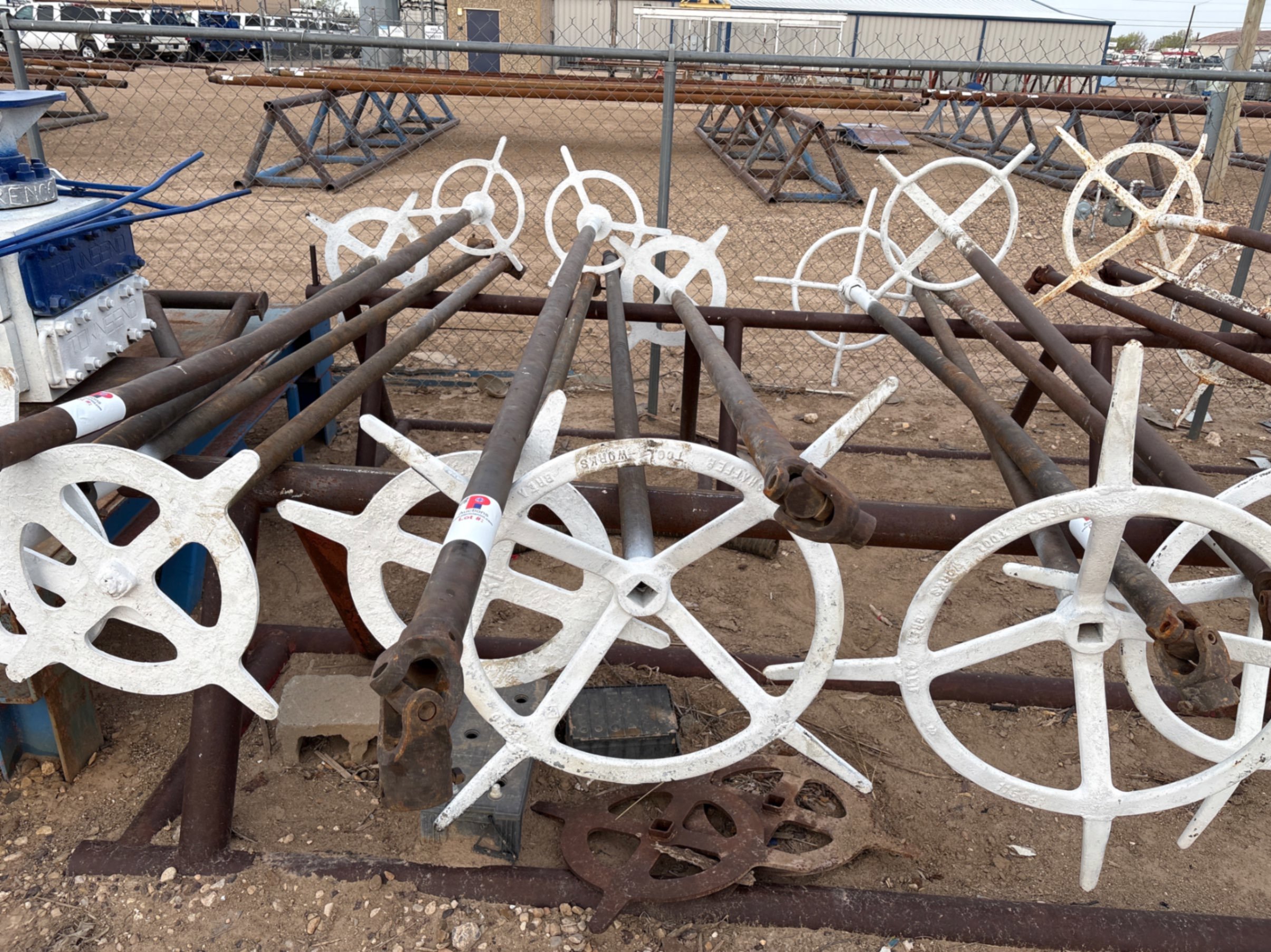 Used (4) manual bop hero wheels