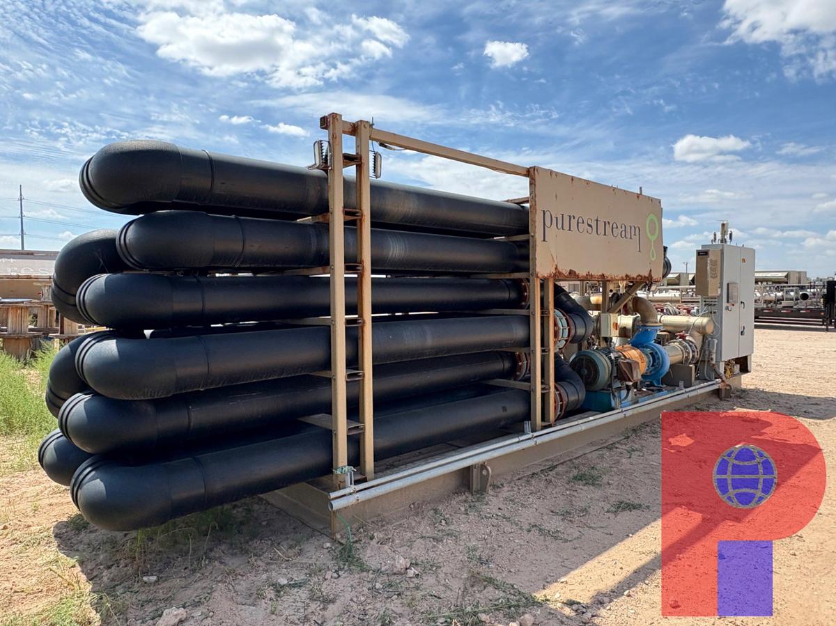 Used WATER TREATMENT FLOC SKID