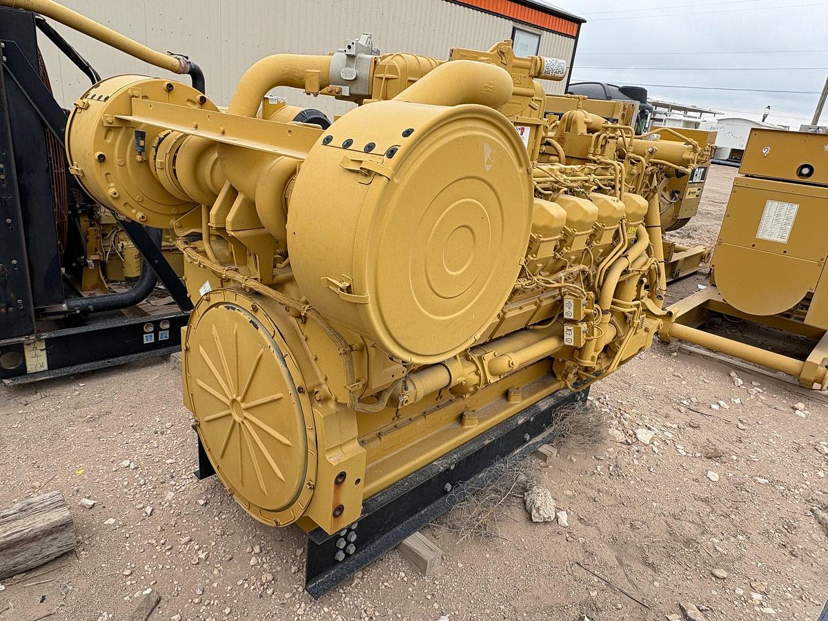 Used Caterpillar 3512 84.7L diesel engine