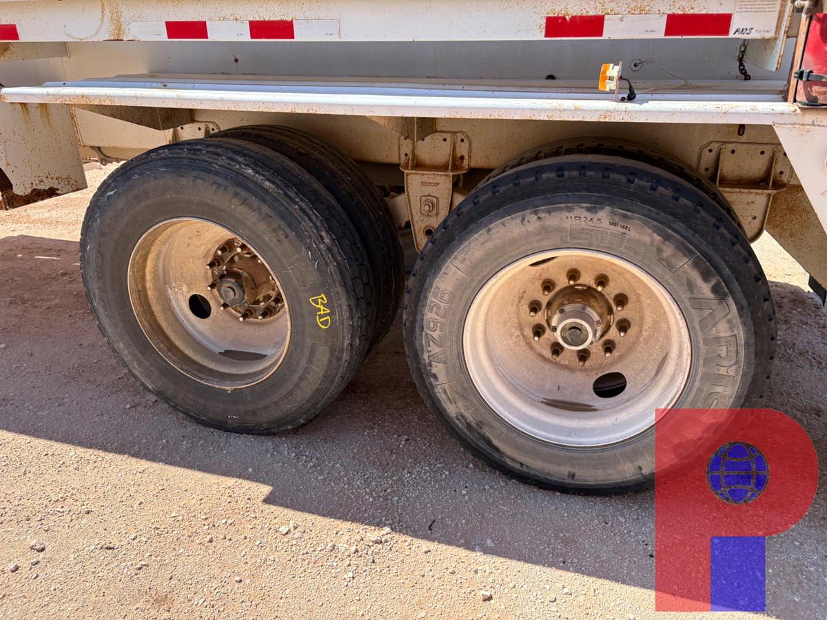 Used 2012 OVERLAND TANK 10,000GAL 3-COMPARTMENT T/A ACID TRANSPORT TRAILER