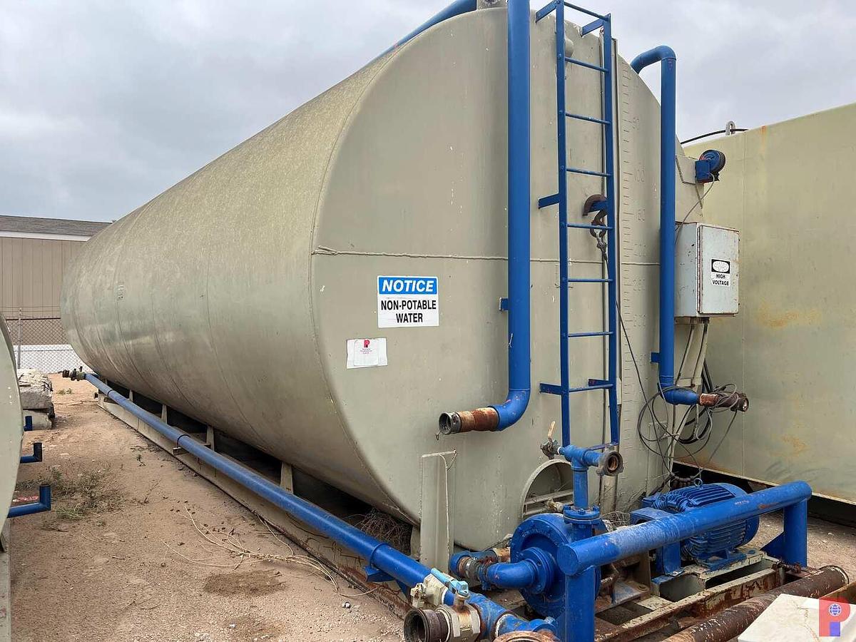 Used 500 BBL 21,000 GALLON WATER TANK
