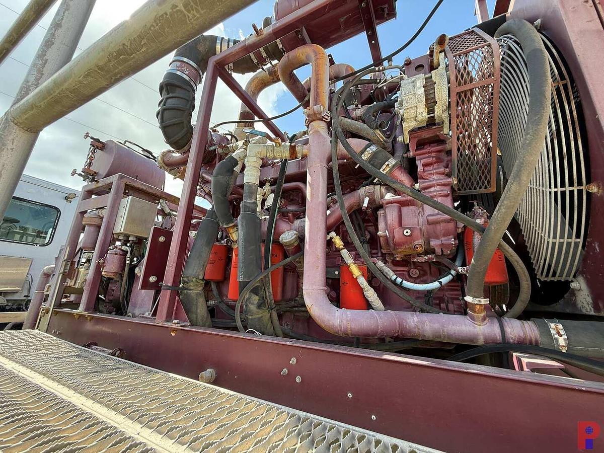 Used 2007 HYDRA RIG 15K TRIPLEX 665 HP NITROGEN COMBO PUMP TRAILER