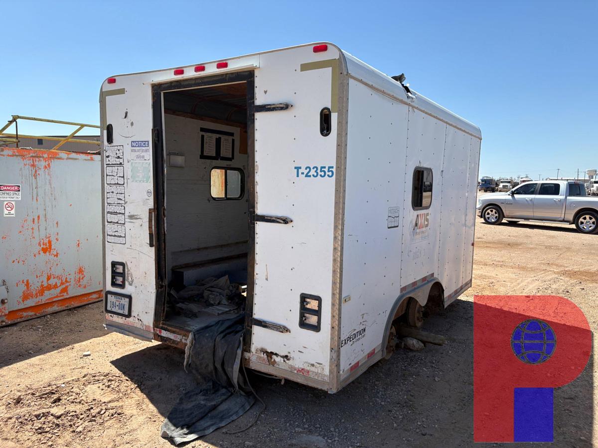 Used 2011 CARGO CRAFT 14’ X 8’ T/A BUMPER PULL DOGHOUSE TRAILER