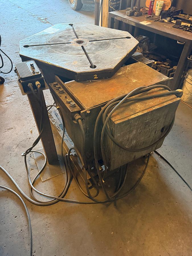 Used Pandjiris 36” Welding Positioner / Turntable